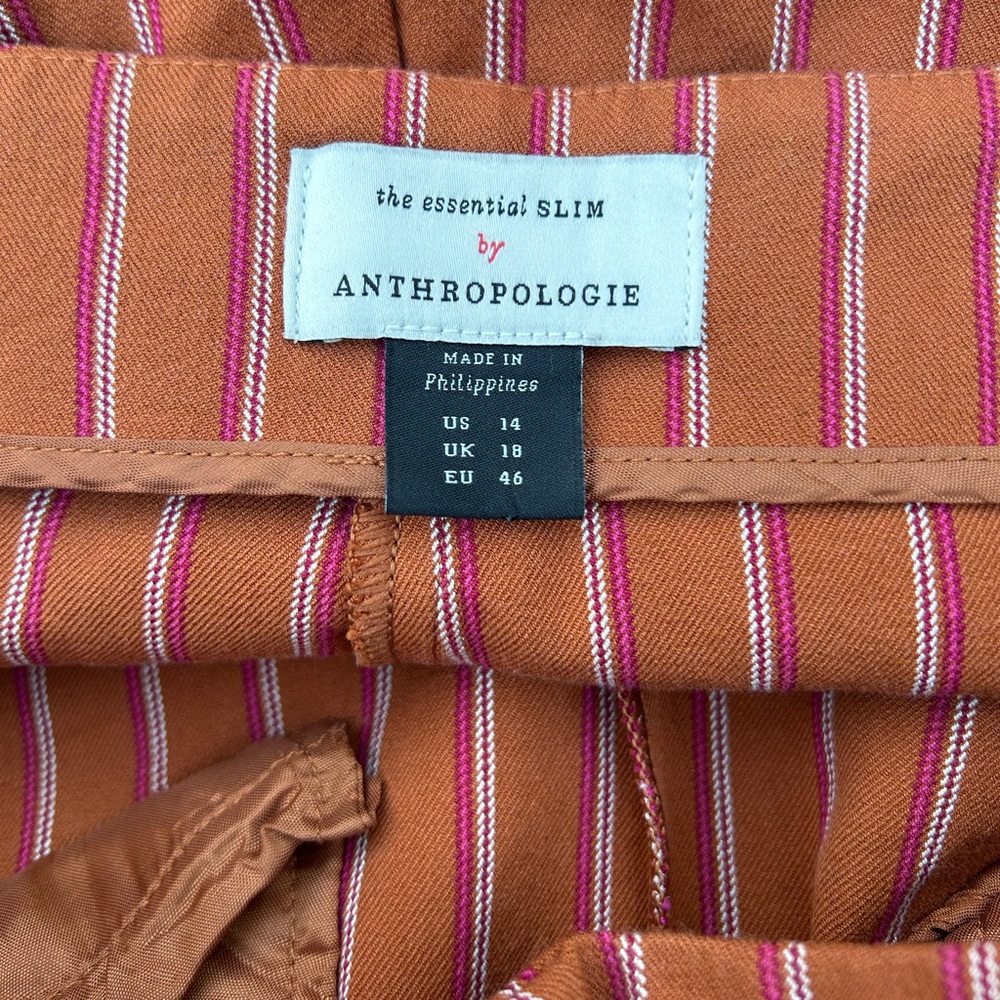 Anthropologie essential slim trouser